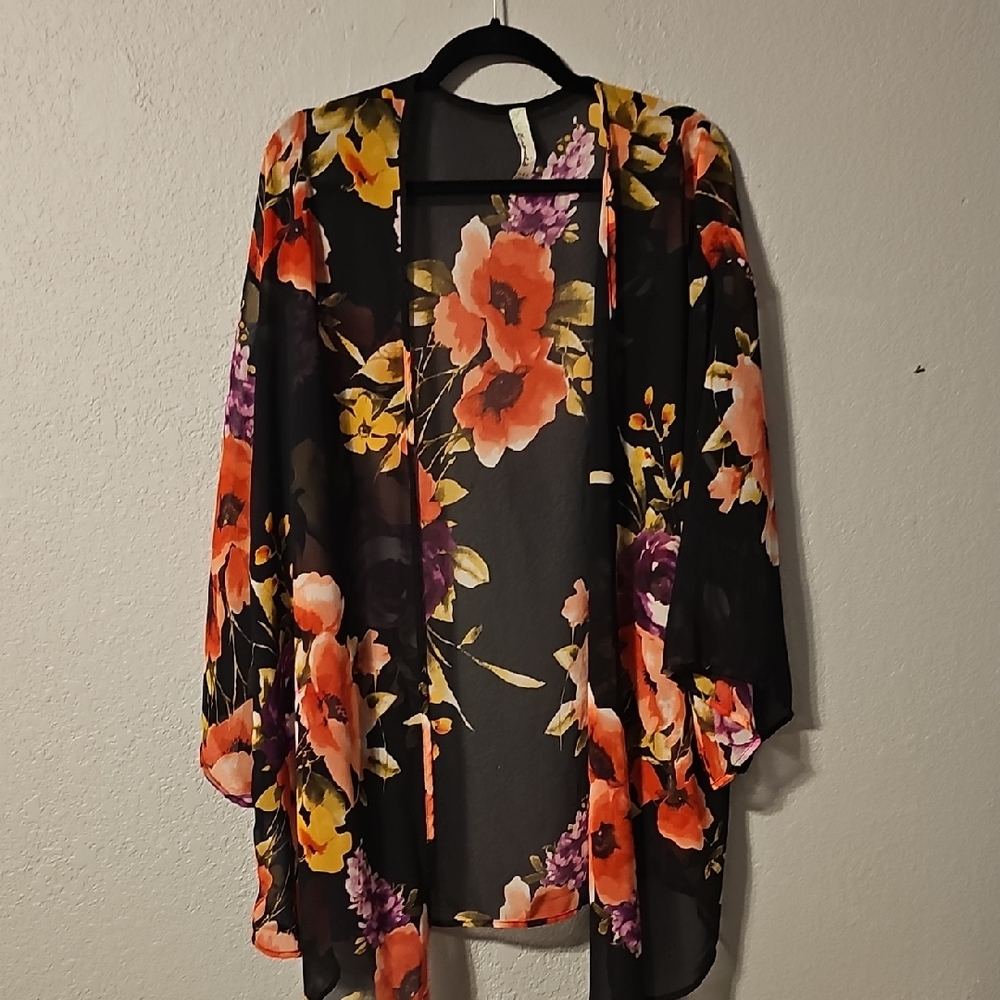 📢5 For $20 Emerald Floral Sheer Top